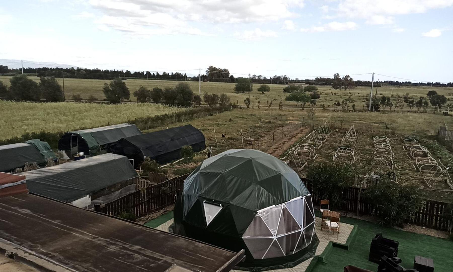Podere Kiri Dome Experience Decimomannu Bagian luar foto