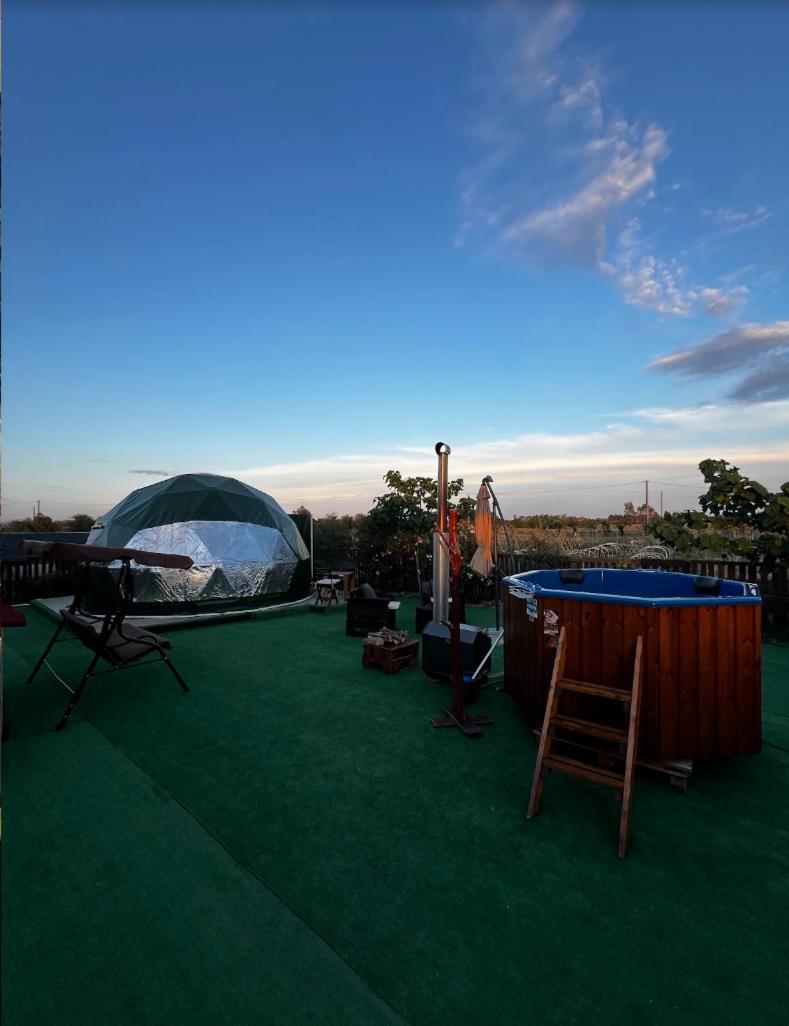 Podere Kiri Dome Experience Decimomannu Bagian luar foto